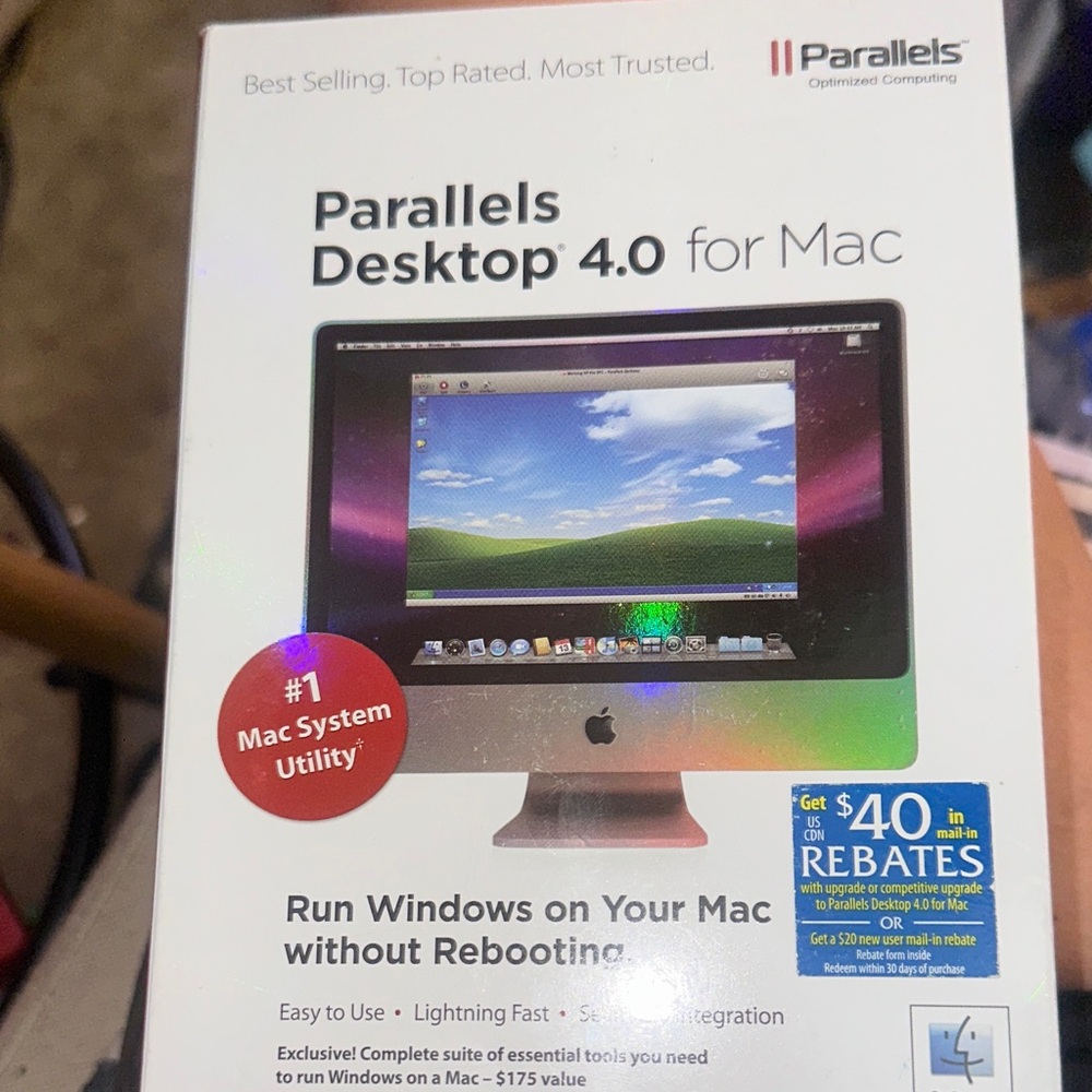 ParalletsDesktop 4.0 for Mac - White